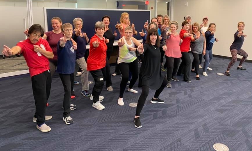 2019 exercise class Wellness Warriors