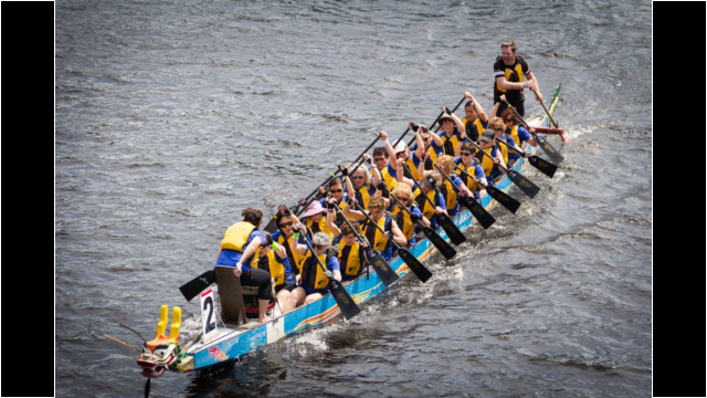 2017 BDBF Wellness Warriors Women with awesome timing!